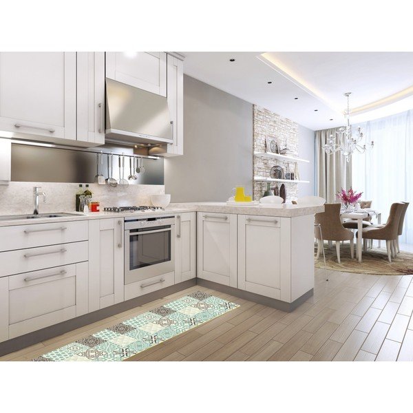 Covor din vinil Huella Déco Turquesa 180 x 50 cm-image-2