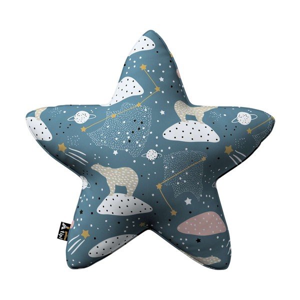 Pernă pentru copii Lucky Star – Yellow Tipi