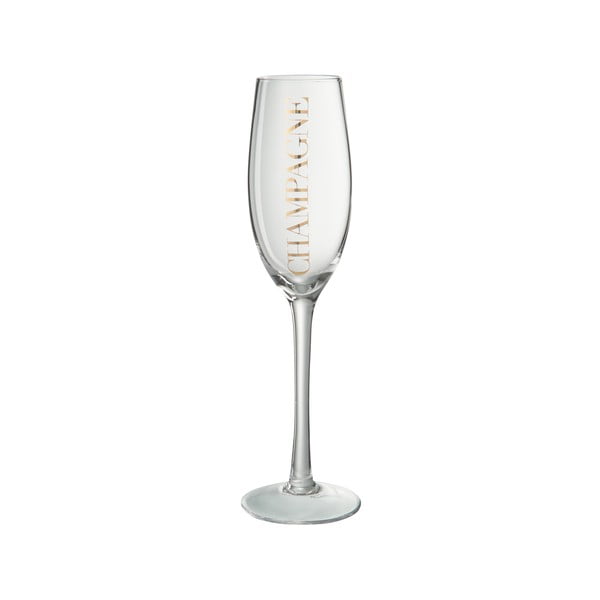 Pahar pentru șampanie J-Line Gold Elegance