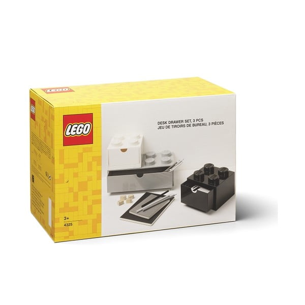 Cutii de depozitare din plastic pentru copii în set de 3 Multi-Pack - LEGO®-image-2