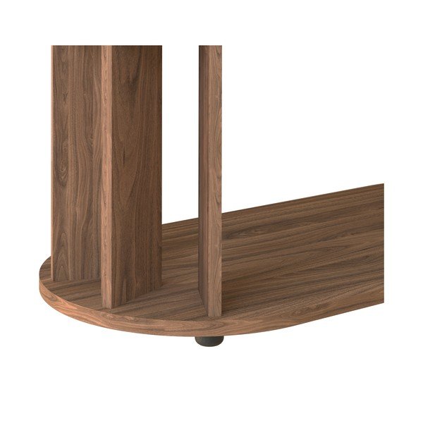 Măsuță de cafea cu blat cu aspect de lemn de nuc 110x50 cm Nora TemaHome-image-4