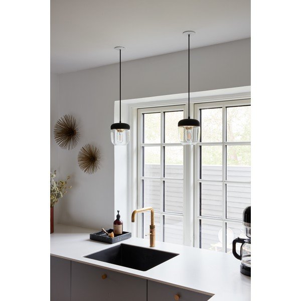 Abajur UMAGE Acorn, Ø 14 cm, negru - auriu-image-1