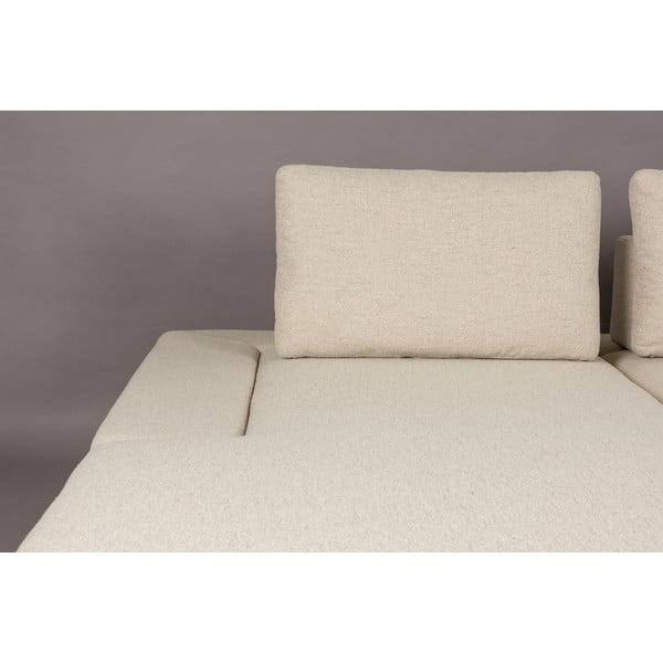 Colțar crem (cu colț pe partea stângă) Shelly – Dutchbone-image-4