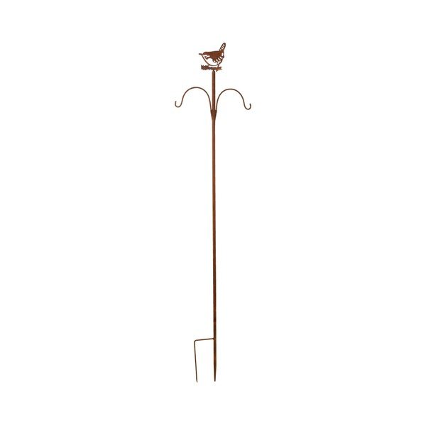 Set 3 bețe pentru suspendarea semințelor pentru păsări Esschert Design, înălțime 149 cm-image-2