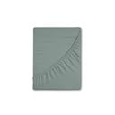 Cearceaf verde din flanelă cu elastic 140x200 cm – Good Morning