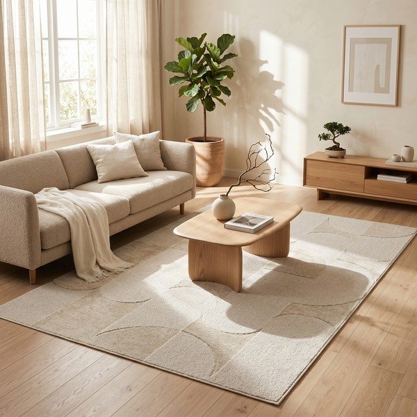 Covor bej 120x170 cm Luna – ESTE-image-2