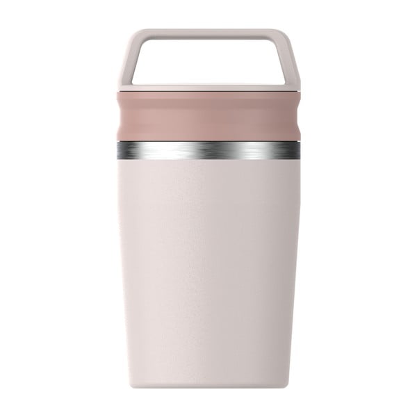 Cană termos roz-deschis din oțel inoxidabil 230 ml Café-To-Go Travel Mug Rose Quartz – Stanley-image-4