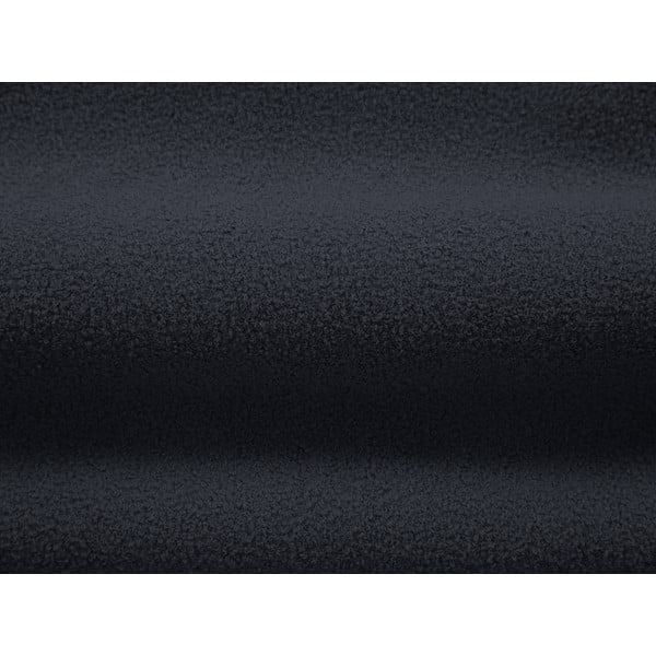 Fotoliu albastru închis cu tapițerie din stofă bouclé Chuck – Micadoni Home-image-4