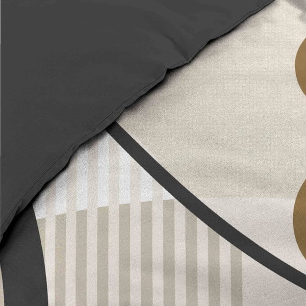 Lenjerie de pat bej din bumbac pentru pat dublu, extinsă 240x220 cm Santana – douceur d'intérieur-image-3