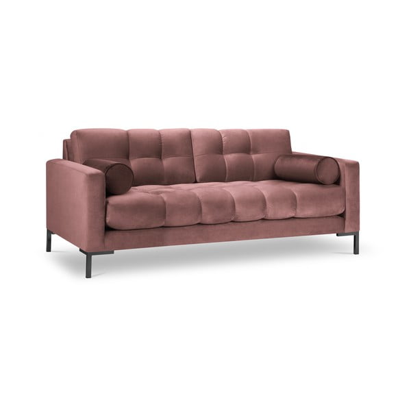 Canapea din catifea Cosmopolitan Design Bali, roz-image-2