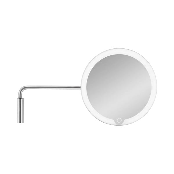 Oglindă de perete/cosmetică (5x) cu led/de mărire ø 20 cm MODO – Blomus