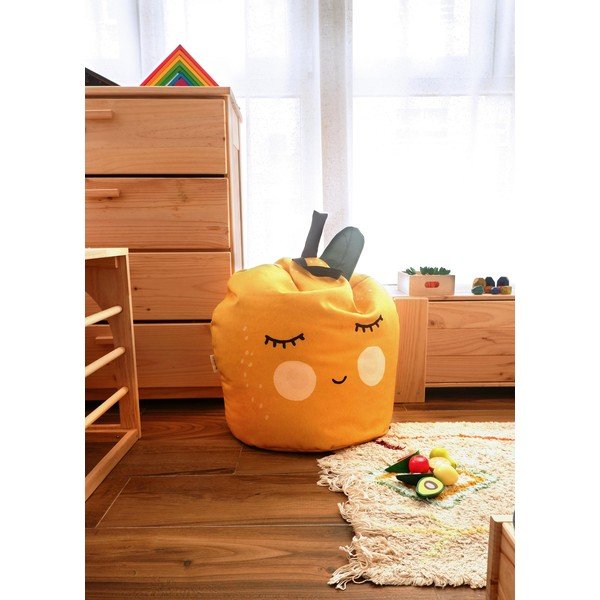 Bean bag galben pentru copii Lemon - Little Nice Things-image-2