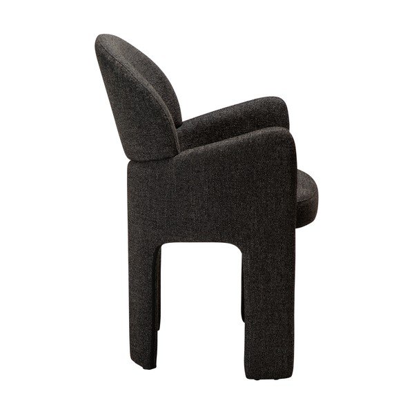 Scaun de living negru cu cotiere Aole – DAN-FORM Denmark-image-2
