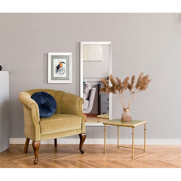 Oglindă de perete albă 47x147 cm Paris - Styler -image-1