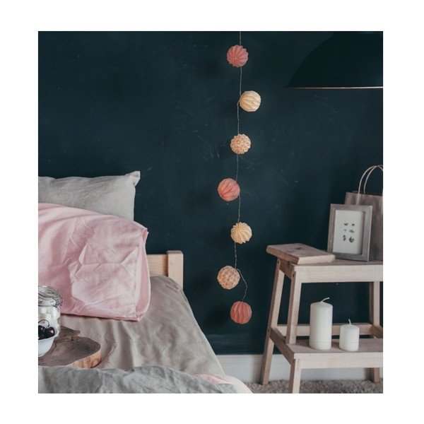 Ghirlandă luminoasă cu LED DecoKing Ball, lungime 1,65 m, 10 beculețe-image-2