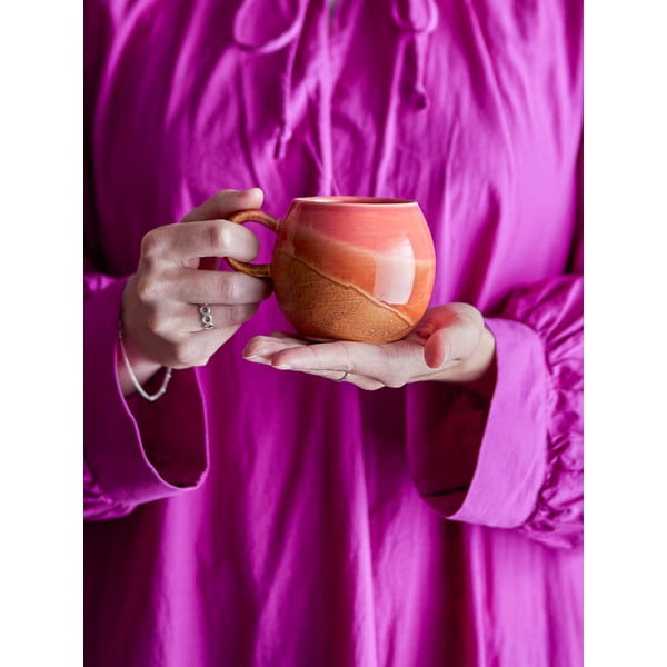 Cană portocalie din ceramică 280 ml Paula – Bloomingville-image-1