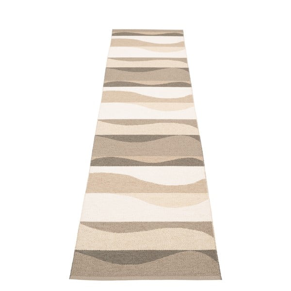 Covor tip traversă pentru interior și exterior maro/bej 70x300 cm Urvi Earth – Pappelina-image-2