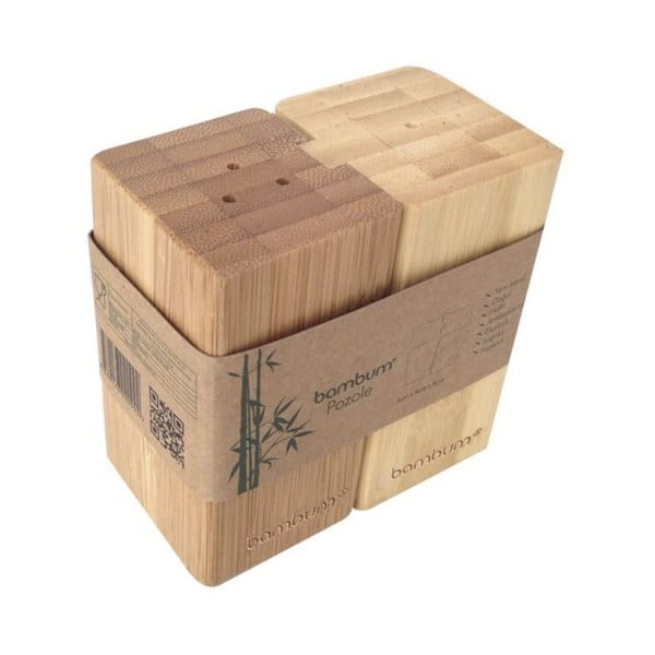 Solniță și piperniță din bambus Bambum Pozole-image-3