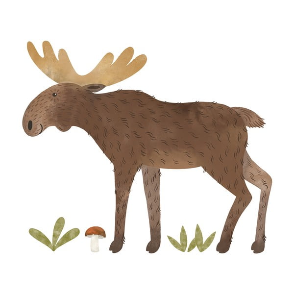 Folie cu stickere 60x50 cm Caribou – Lilipinso