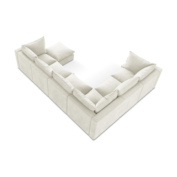 Colțar bej (cu colț pe partea stângă/în formă de "U") Manao – Makamii-image-3