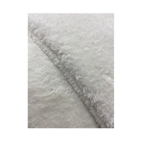 Covor alb lavabil 120x150 cm Pelush White – Mila Home-image-3