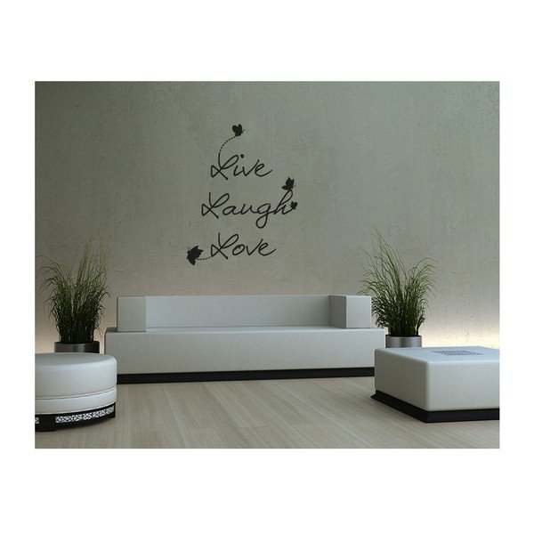 Autocolant Ambiance Live Laugh Love, 55 x 45 cm-image-2