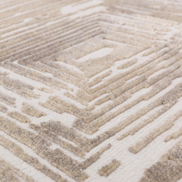 Covor bej 80x150 cm Kuza Lines Beige – Asiatic Carpets-image-3