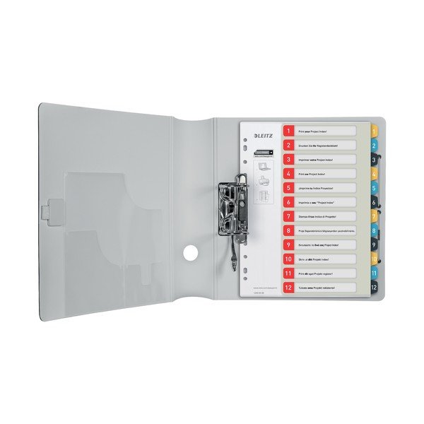 Index numeric cu 12 etichete Leitz, A4-image-2