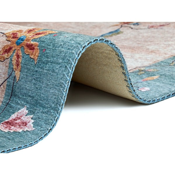 Covor crem/turcoaz 120x160 cm Amira – Hanse Home-image-2