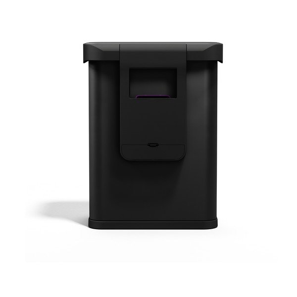Coș de gunoi negru cu senzori de deschidere din oțel 58 l Sensor – simplehuman-image-3