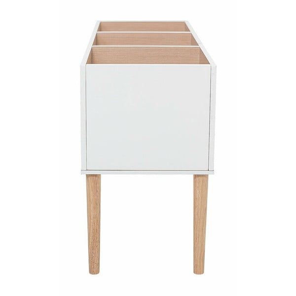 Bibliotecă pentru copii albă 90x50 cm Salam – Bloomingville Mini-image-2