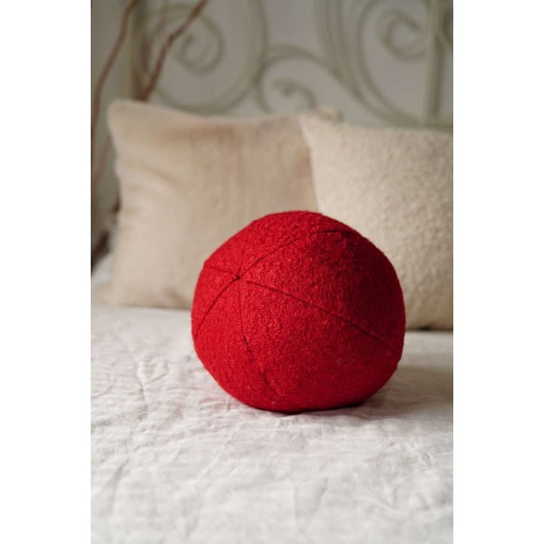 Pernă decorativă din material bouclé ø 25 cm Top – Mioli Decor-image-4