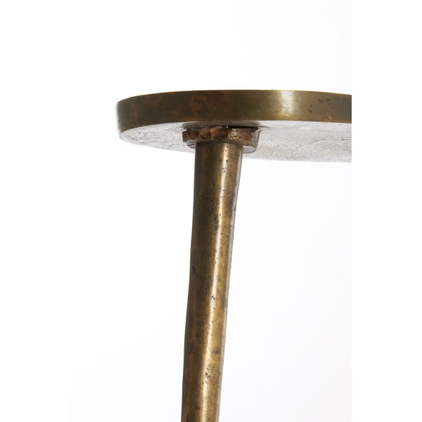 Măsuță auxiliară din metal 30x53 cm Lienz – Light & Living-image-3