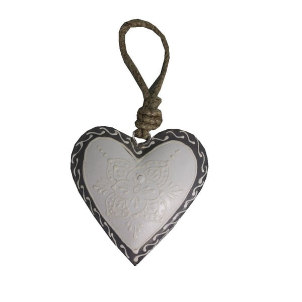 Decorațiune inimă Antic Line Light Heart, 7 cm