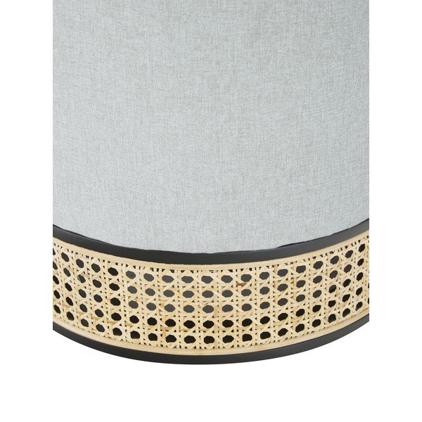 Puf Westwing Collection Mara, gri deschis-image-2