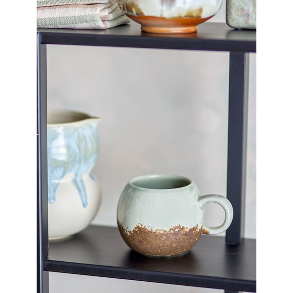 Cană maro/crem din gresie 410 ml Paula – Bloomingville-image-1