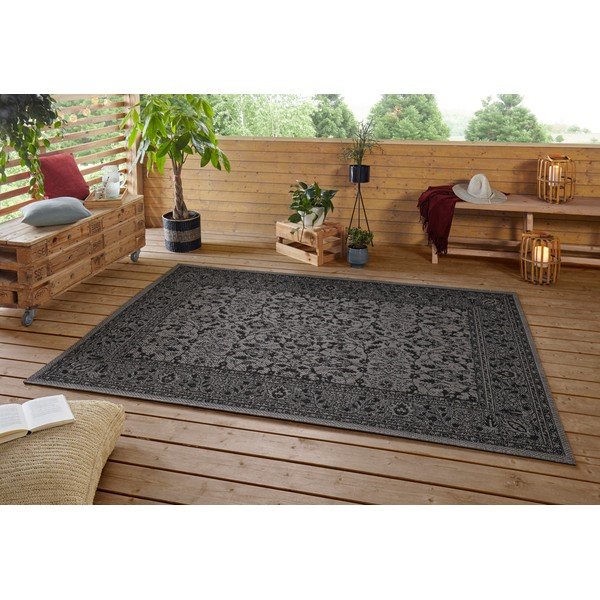Covor de exterior NORTHRUGS Konya, 200 x 290 cm, negru - violet-image-2