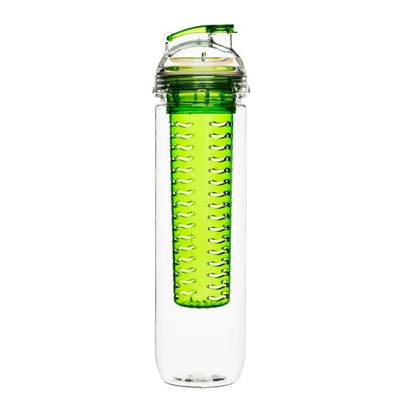 Sticlă cu difuzor Sagaform Fresh, 800 ml, verde