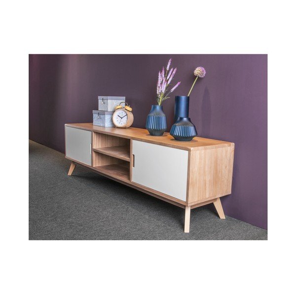 Vază PT LIVING, înălțime 18,5 cm, albastru-auriu-image-1