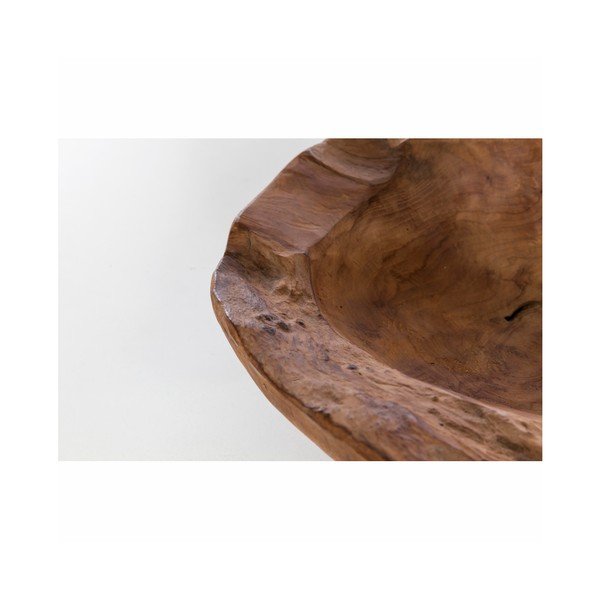 Bol din lemn de tec WOOX LIVING Natu, ⌀ 30 cm-image-1
