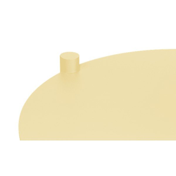 Măsuță auxiliară rotundă din oțel 41x40 cm Ande – noo.ma-image-4