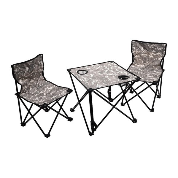 Set 2 scaune şi masă pentru camping Cattara Verona