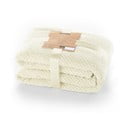 Pătură din microfibră DecoKing Henry, 170 x 210 cm, crem