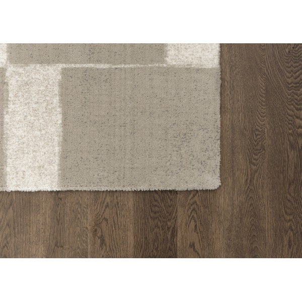 Covor grej din lână 133x190 cm Agnus Pavement – Agnella-image-3