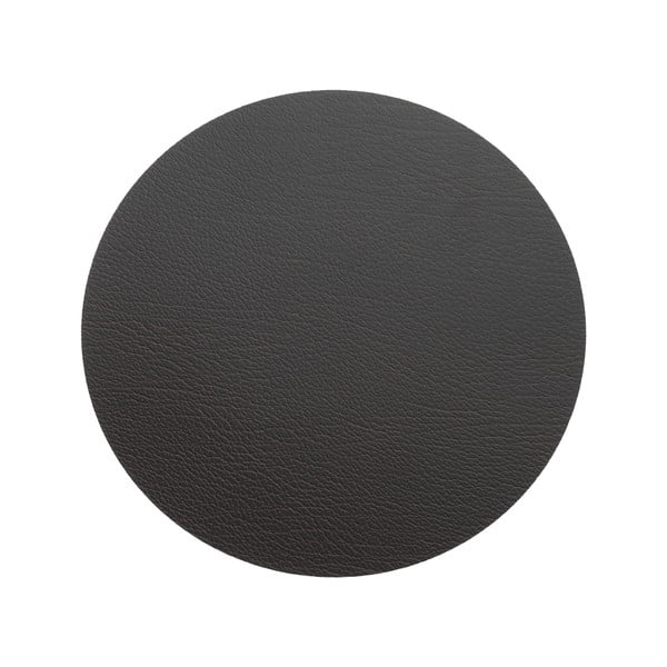 Covor din piele gri închis Circle XXXL Bull – LIND DNA