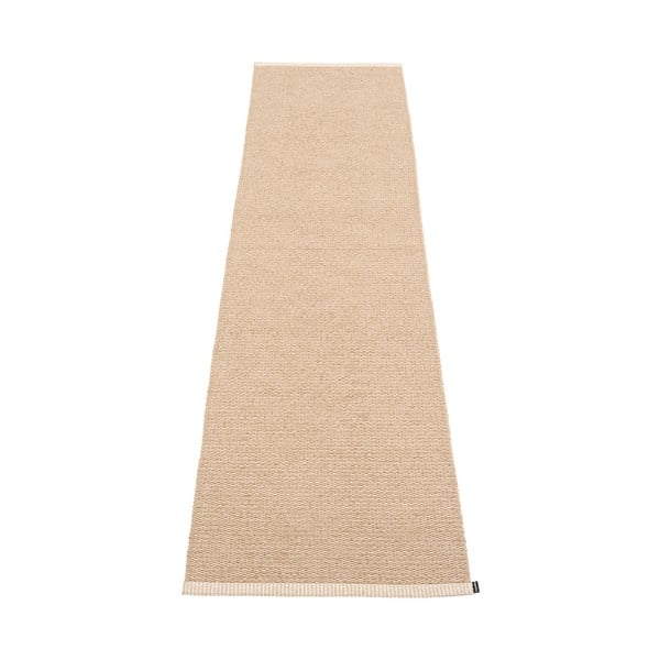 Covor tip traversă pentru interior și exterior bej 70x300 cm Mono Light Nougat – Pappelina