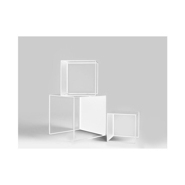 Set 3 mese auxiliare Custom Form 2Wall, alb-image-1