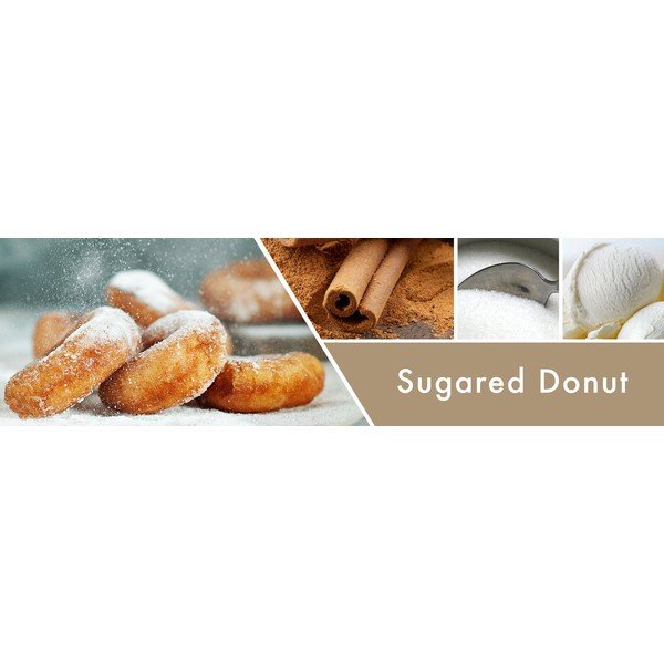 Lumânare parfumată în recipient de sticlă Goose Creek Sugared Donut, 35 ore de ardere-image-1