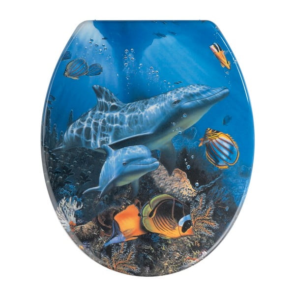 Capac WC Wenko Sea Life, 45 x 37,5 cm