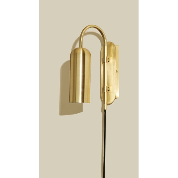 Aplică de perete aurie Zenith – Hübsch-image-4